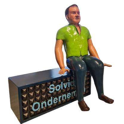 3D-Geprint Bedrijfsbeeld / Jubilaris Cadeau