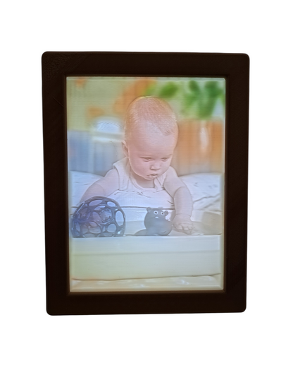 3D Print Foto in frame met verlichting